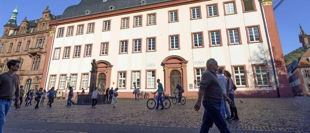 Die Uni Heidelberg ist die bestplatzierte deutsche Universität (hier das Museum der Hochschule).