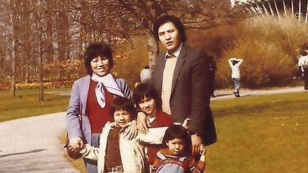 Der ehemalige Gastarbeiter Haing-Kil An und seine Familie bei einem Ausflug in den 80er Jahren.