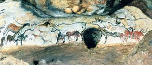 Kunst aus jungpaläolithischer Zeit: Die Malereien in der Höhle von Lascaux in der französischen Dordogne sollen vor 38 000 bis 21 000 Jahren entstanden sein.