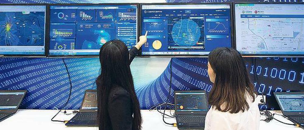 Auf dem Sprung: China strebt die weltweite Führungsrolle in der Big-Data-Industrie an. 