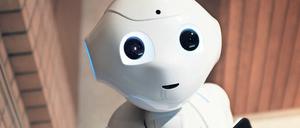 Viele Roboter werden in menschlicher Gestalt designt.
