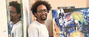 Der äthiopische Maler Henok Getachew schildert, wie sich seine Kunst in Berlin verändert hat. Im Deutschen Migrationsmuseum reflektieren Menschen aus aller Welt über ihr Leben, nachdem sie ihr Land verlassen haben.