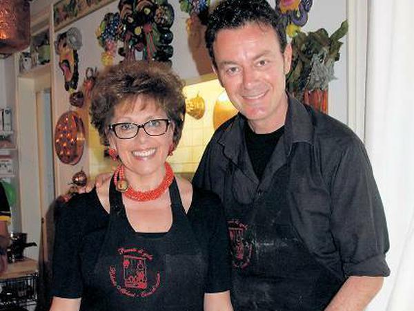 Maria Grazia Calò und Sebastiano Molani kochen aus Leidenschaft.