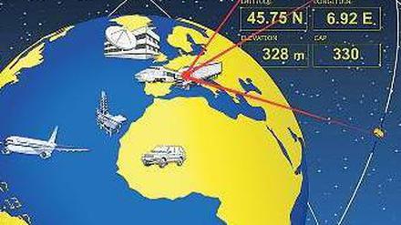 So funktioniert die satellitengestützte Navigation - hier am Beispiel des europäischen Galileo-Systems. 