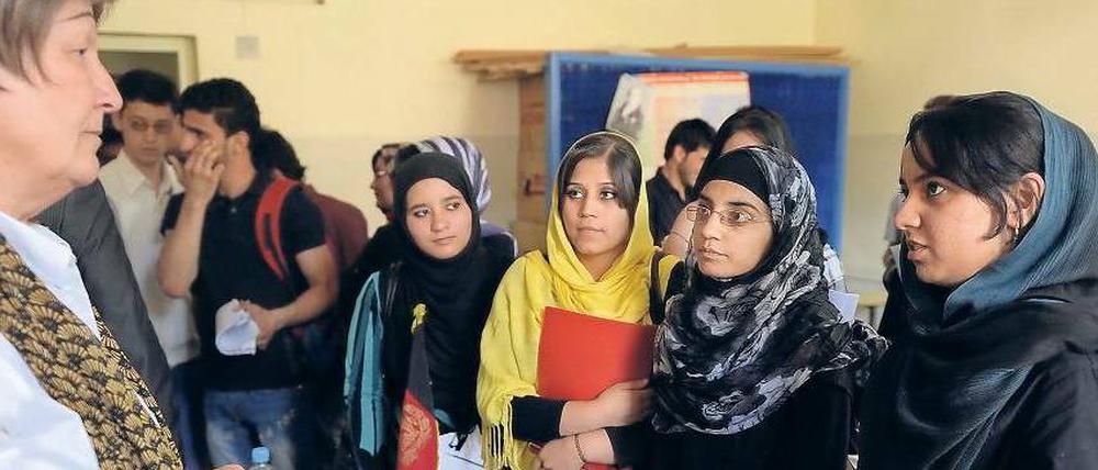 Studentinnen der Universität Kabul.