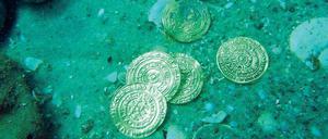 Glanzstücke. Die 1000 Jahre alten Münzen sind perfekt erhalten.