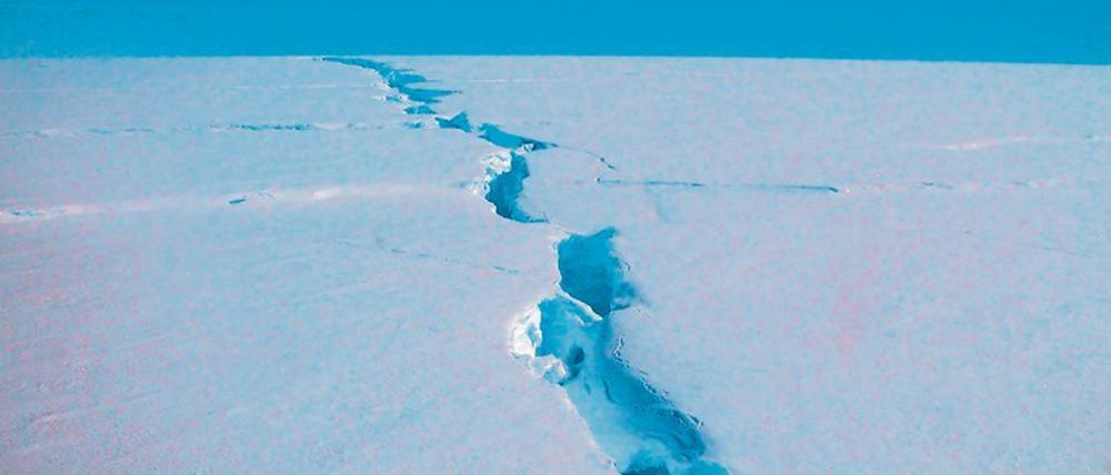 Dickes Eis bedeckte in der letzten Kaltzeit ein Meer aus Süßwasser.