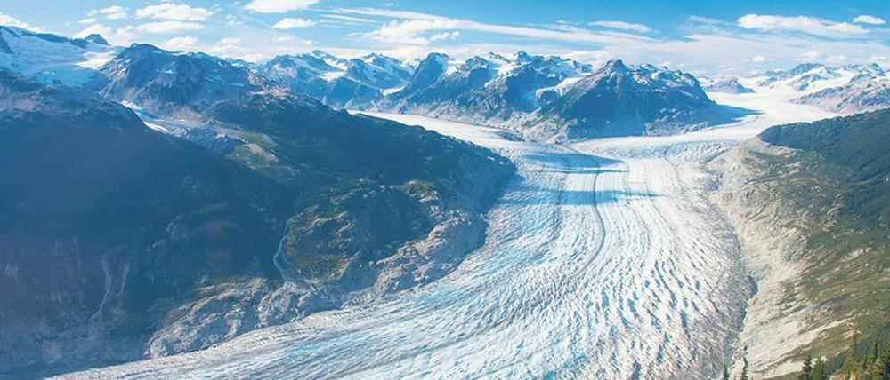Welche dramatischen Auswirkungen die Eisschmelze nach sich ziehen kann, zeigt sich auch im Himalayagebirge.