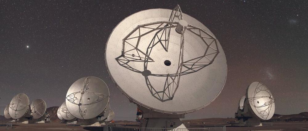 Scharfer Blick. In Chile entsteht das „Giant Magellan Telescope“. Jeder Erschütterung lässt Bilder verwackeln und muss bei der Konstruktion bedacht werden. 