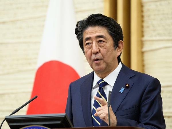 Japans Premier Shinzo Abe.