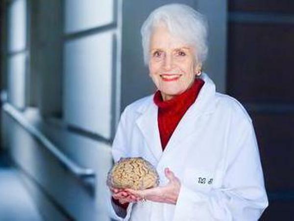 Die US-amerikanische Hirnforscherin Marian Diamond.