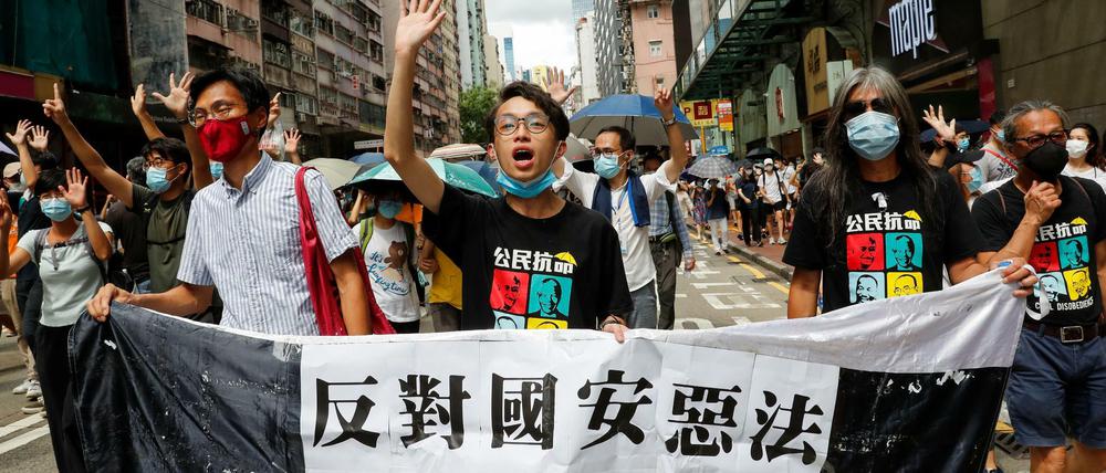 Menschenrechtsaktivist Eddie Chu Hoi-dick aus Hongkong.