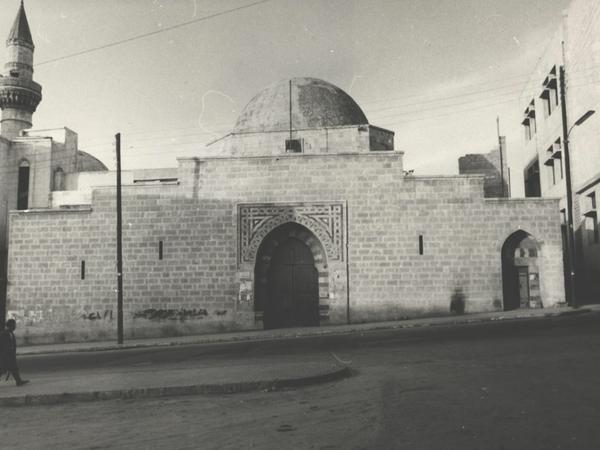 Eine Außenansicht der Privatresidenz Matbakh al-Ajami.